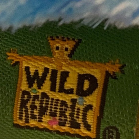 Wild Republic Triceratops Plush Blue Sparkle 12" stuffed animal Retired - Picture 4 of 4